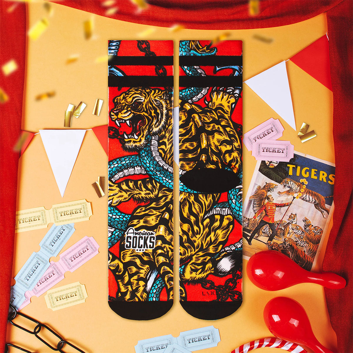 AMERICAN SOCKS Bengala Mid High Bengala - Image 10