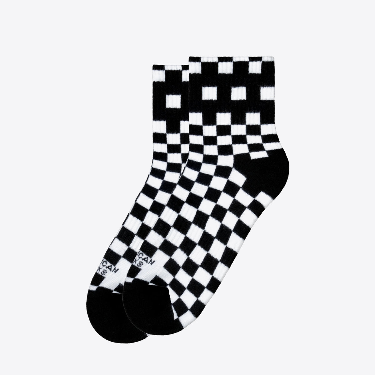 AMERICAN SOCKS Checkerboard Ankle High Checkerboard - Image 1