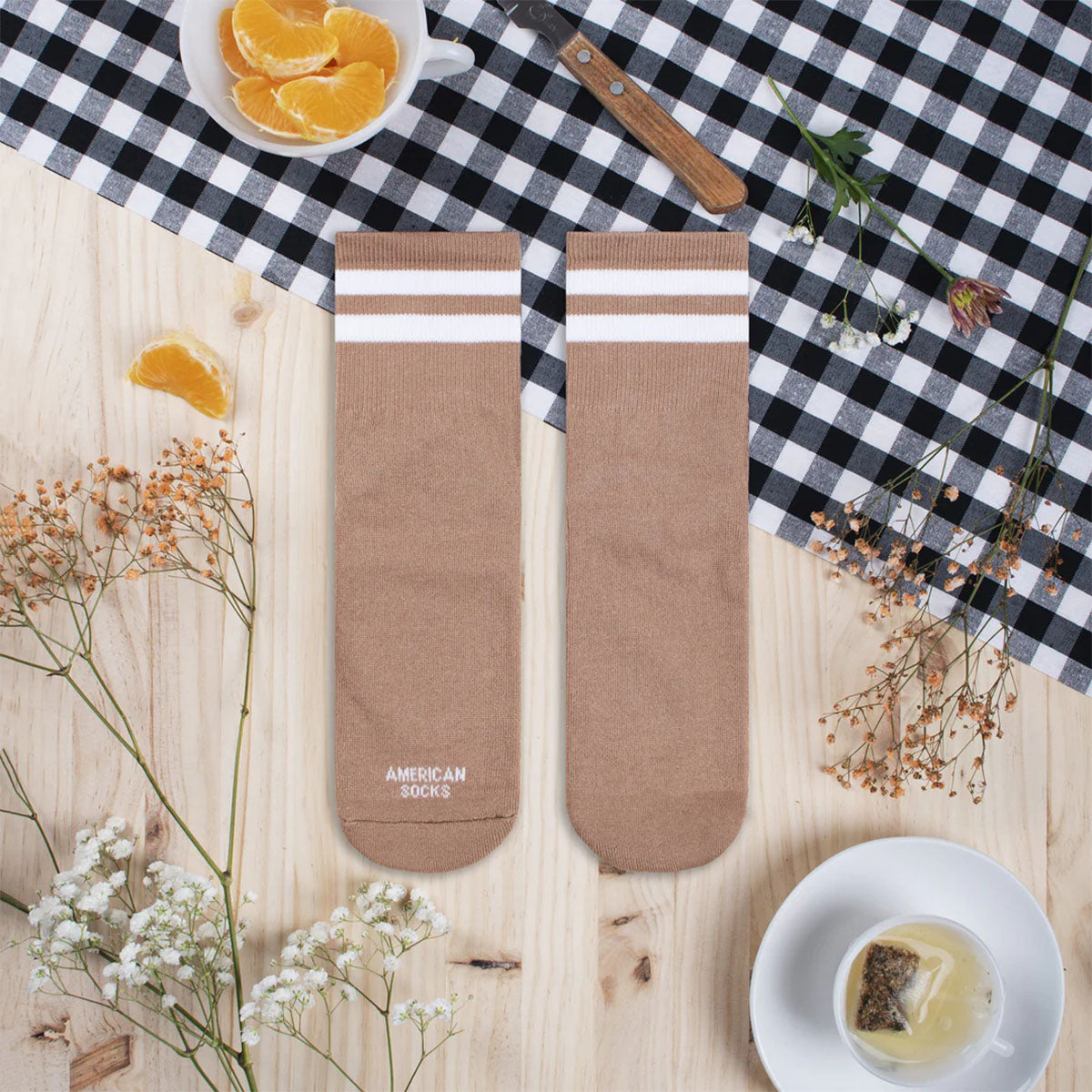 AMERICAN SOCKS Cinnamon Ankle High Cinnamon - Image 4