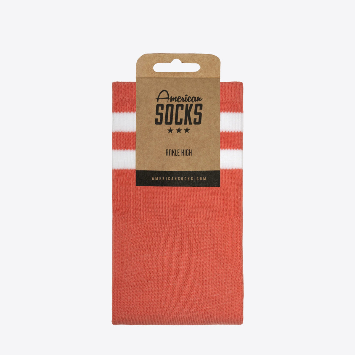AMERICAN SOCKS Coral Ankle High Coral - Image 2