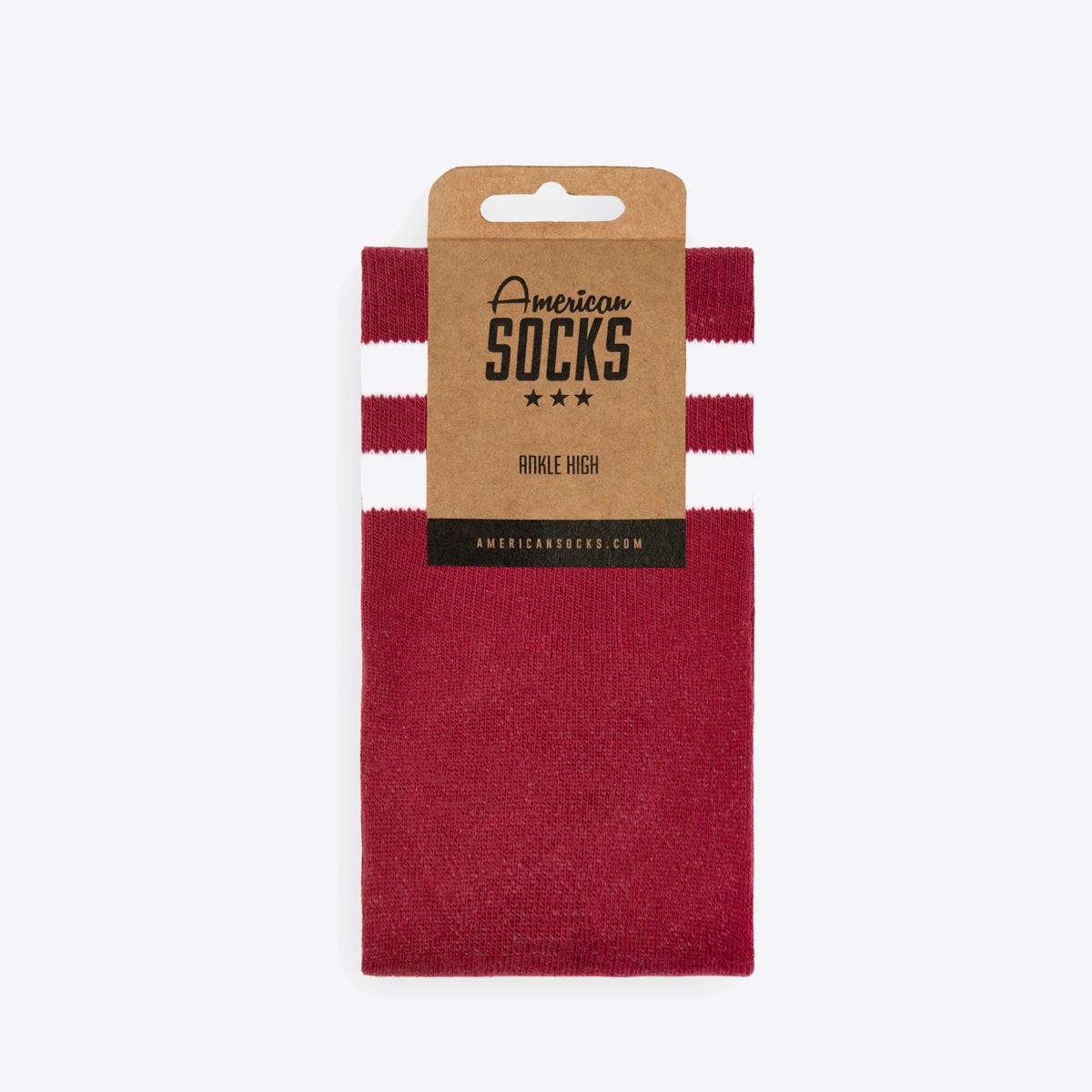 AMERICAN SOCKS Crimson Ankle High Crimson - Image 6