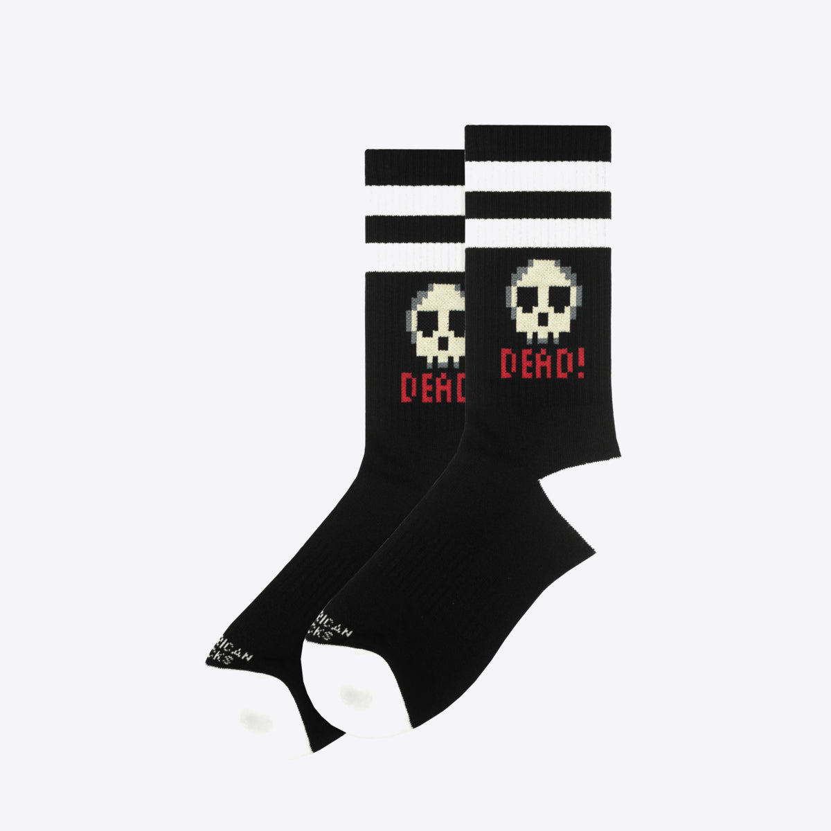 AMERICAN SOCKS Dead Mid High Black - Image 1