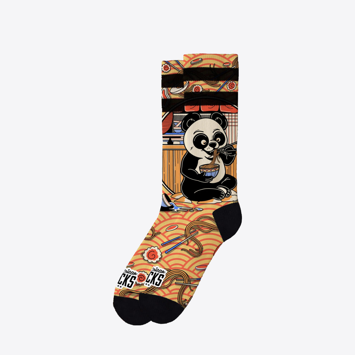 AMERICAN SOCKS Panda Mid High Panda - Image 1
