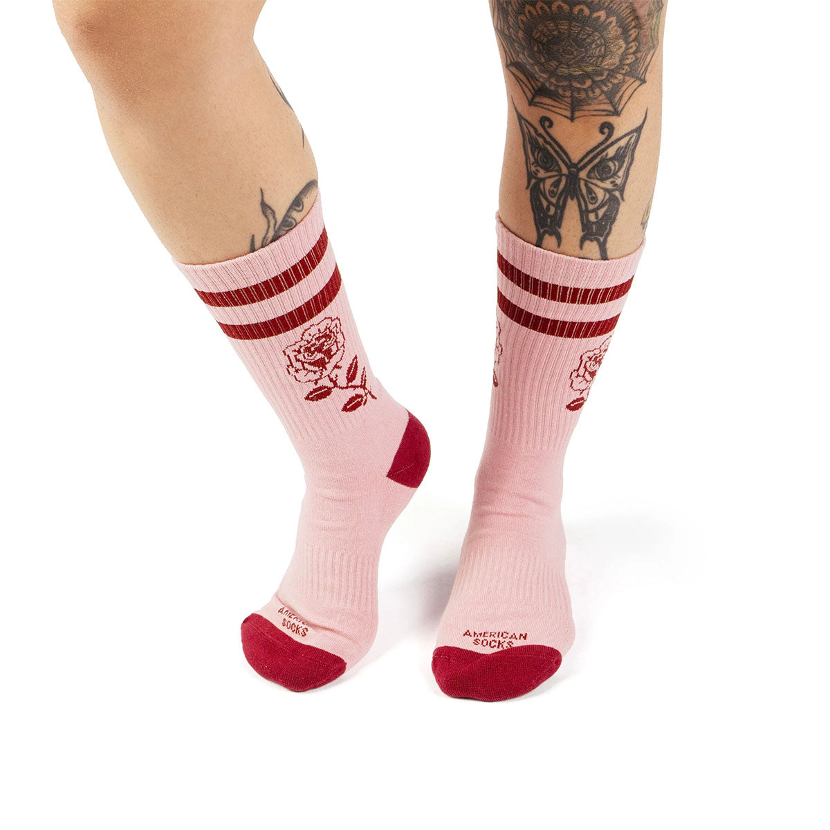 AMERICAN SOCKS Rose Mid High Pink - Image 5