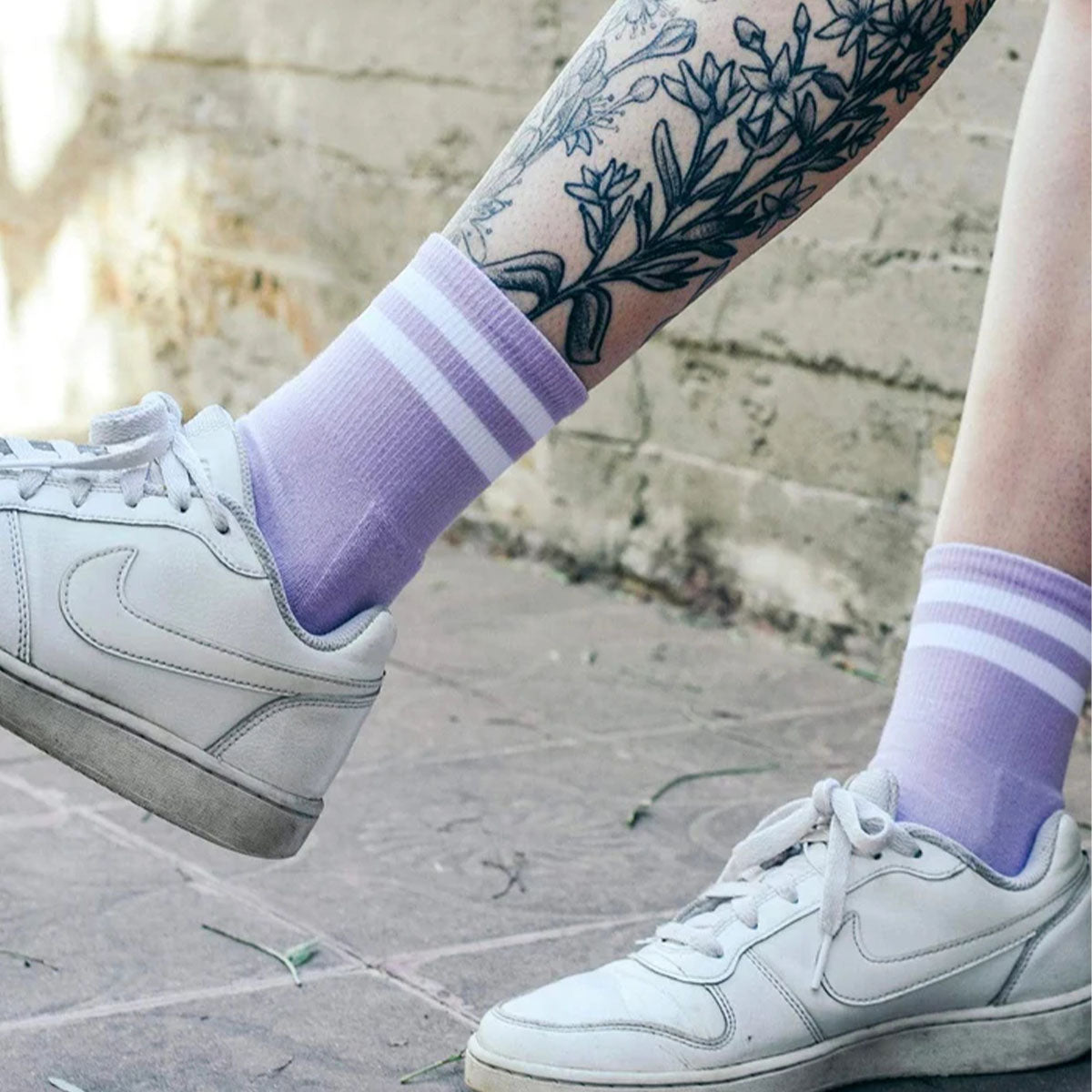 AMERICAN SOCKS Violet Ankle High Violet - Image 2