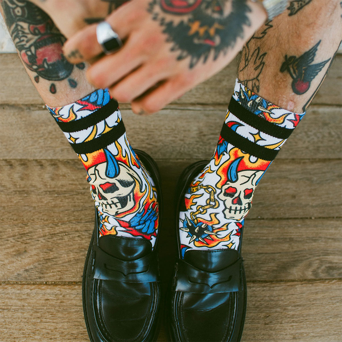 AMERICAN SOCKS Wicked Mid High Wicked - Image 4