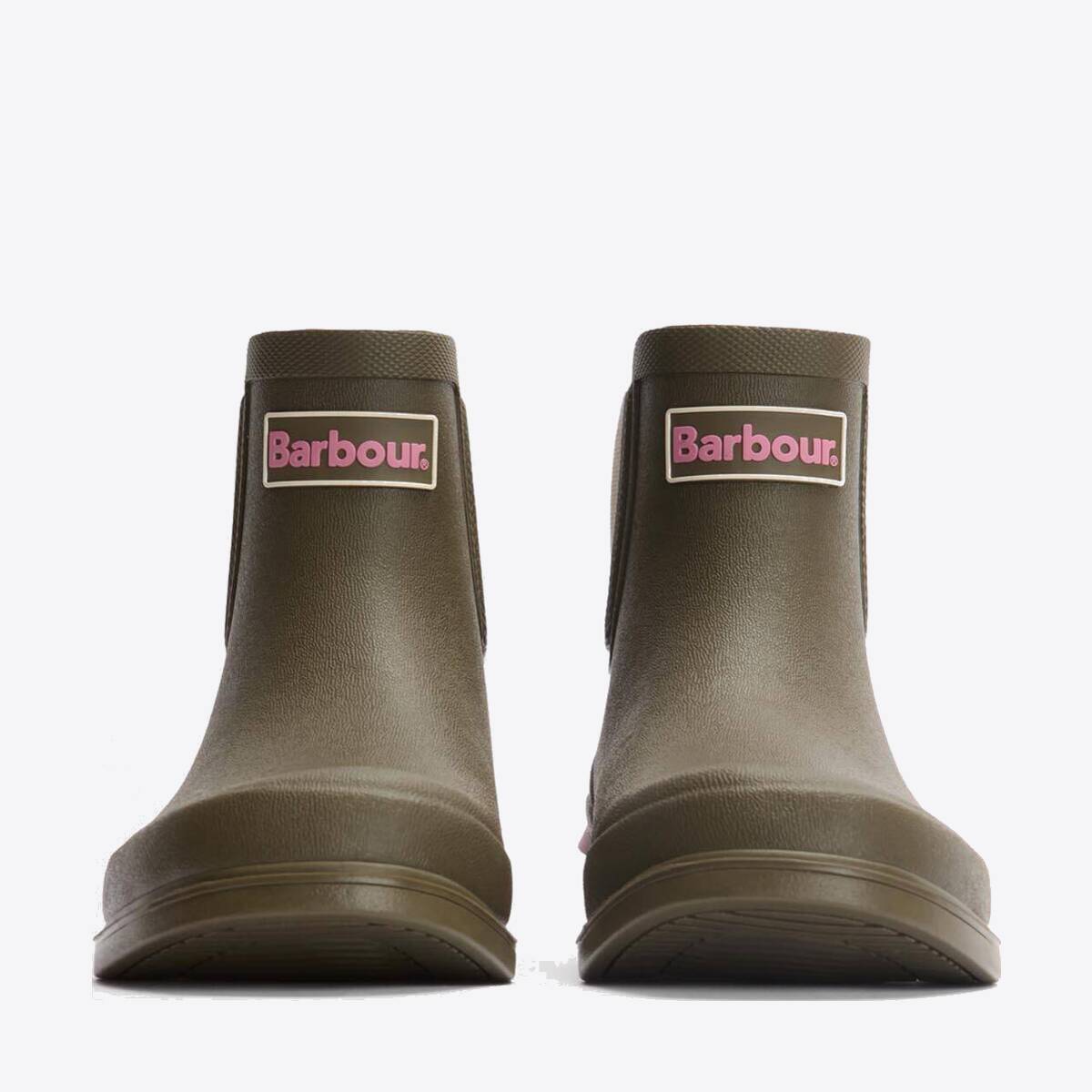 BARBOUR Abbeyfield Packable Wellingtons Olive - Image 0