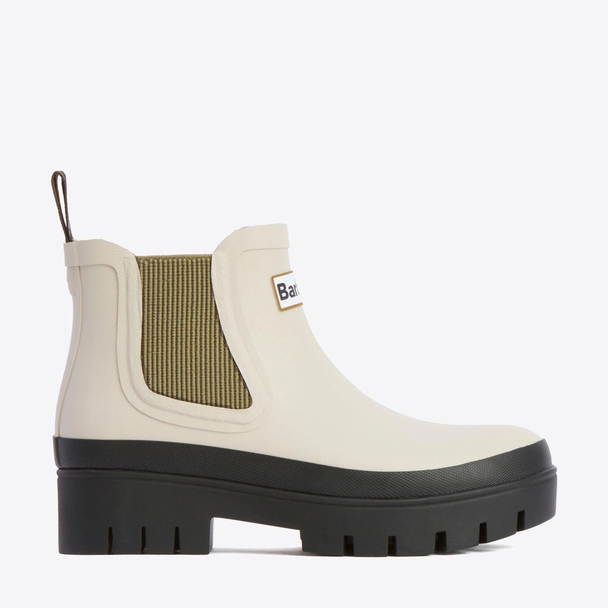 BARBOUR Halton Chelsea Welly Light Oak/Bleached Olive - Image 0