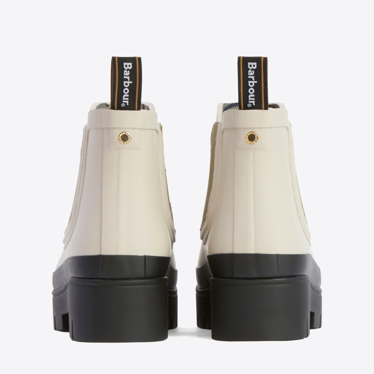 BARBOUR Halton Chelsea Welly Light Oak/Bleached Olive - Image 0