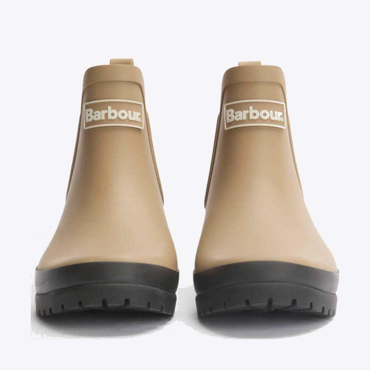 BARBOUR Mallow Chelsea Welly Beige/Dress Tartan - Image 0