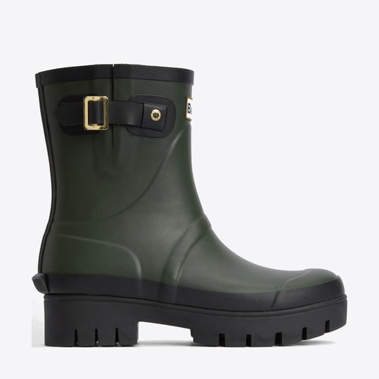 BARBOUR Raelynn Wellingtons Olive/Black - Image 1