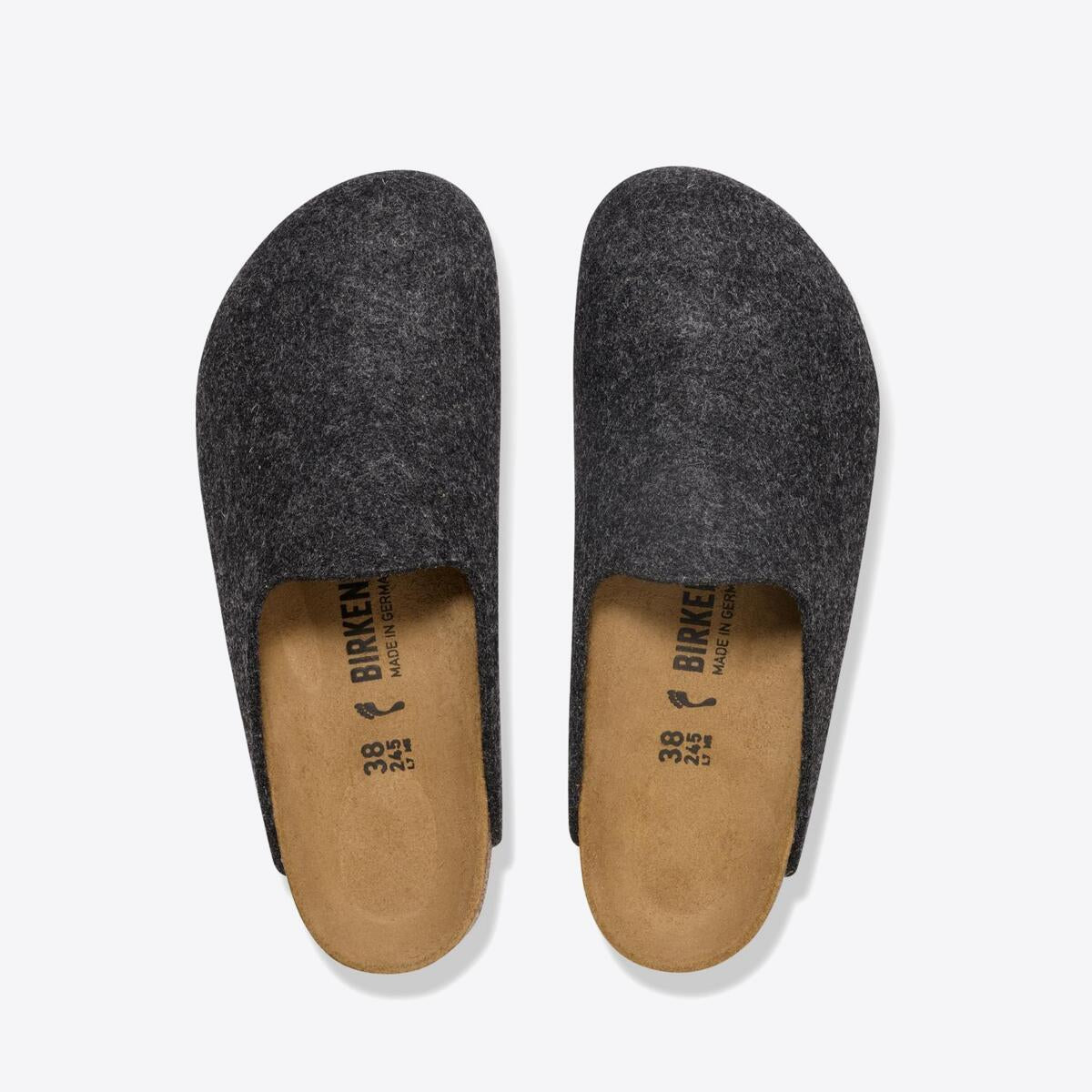 BIRKENSTOCK Amsterdam Felt Anthracite - Image 0