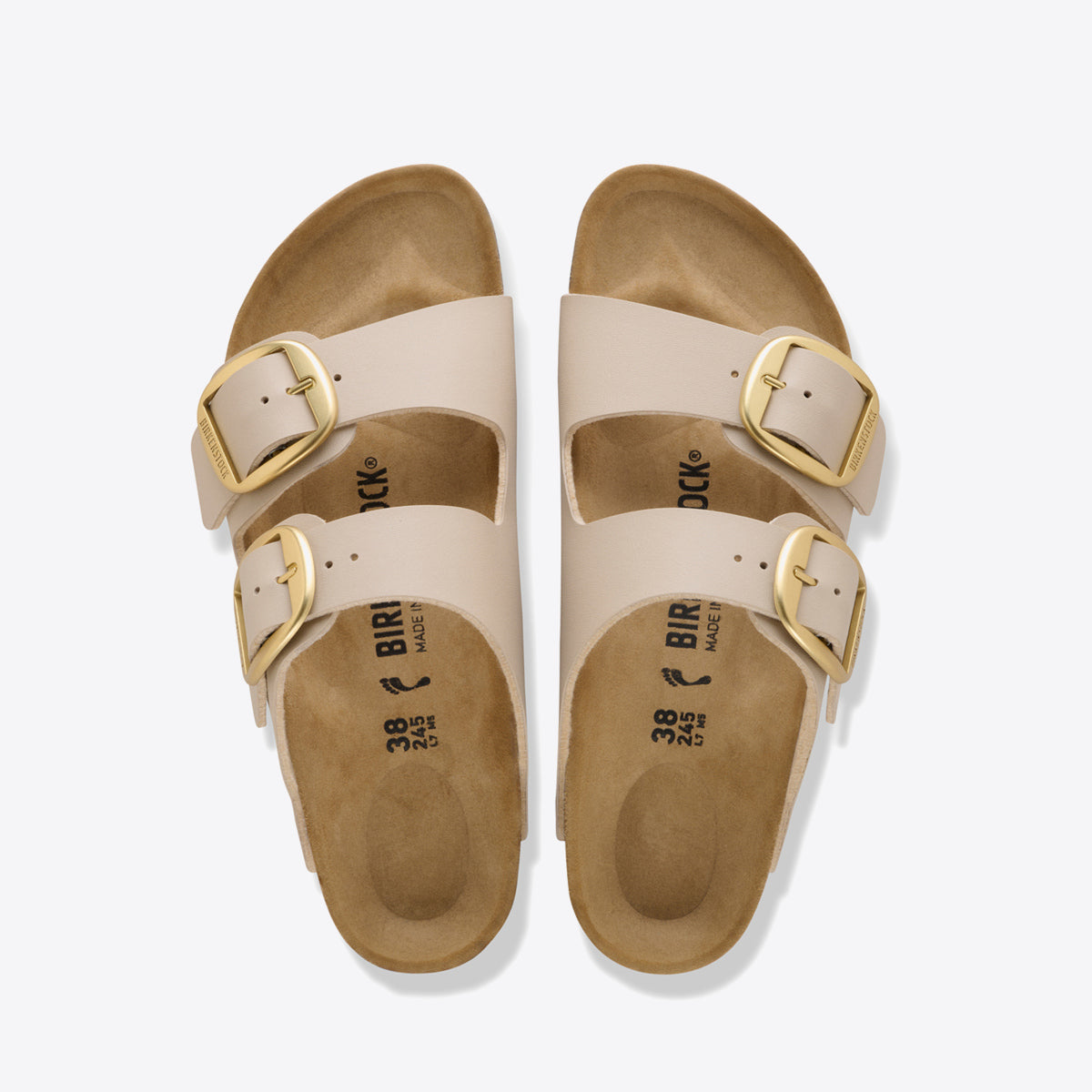 BIRKENSTOCK Arizona Big Buckle Birko-Flor Sandcastle - Image 0