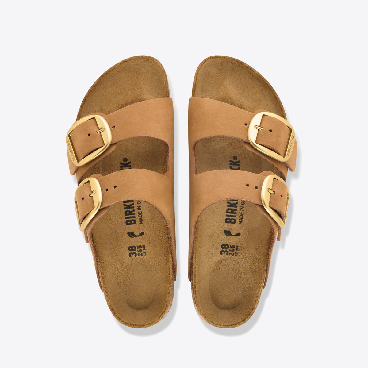 BIRKENSTOCK Arizona Big Buckle Nubuck Mink - Image 0