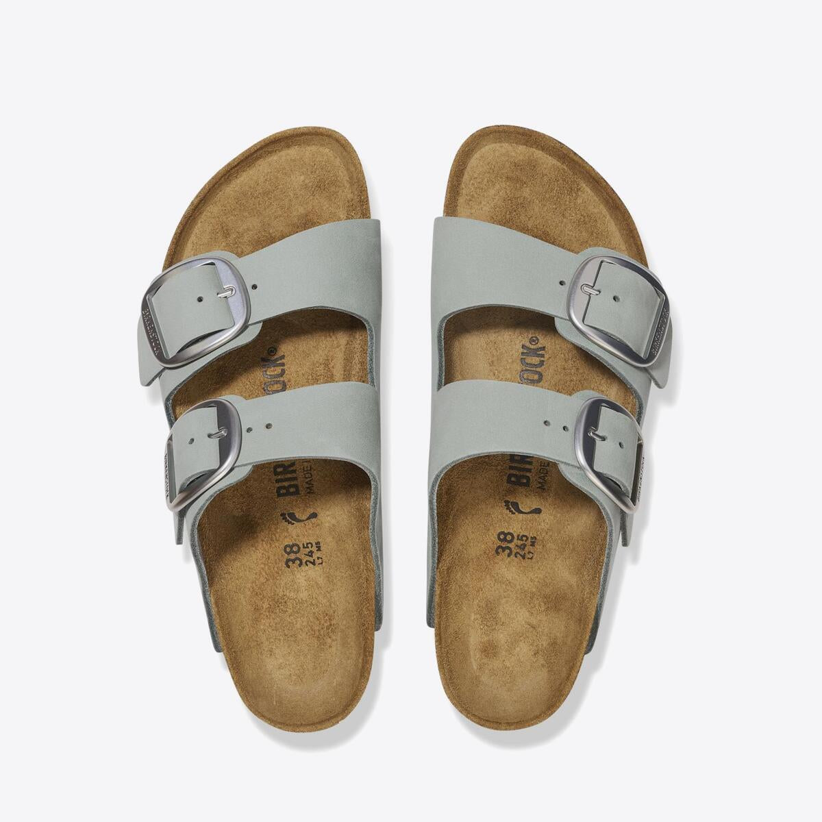 BIRKENSTOCK Arizona Big Buckle Nubuck Pure Sage - Image 2