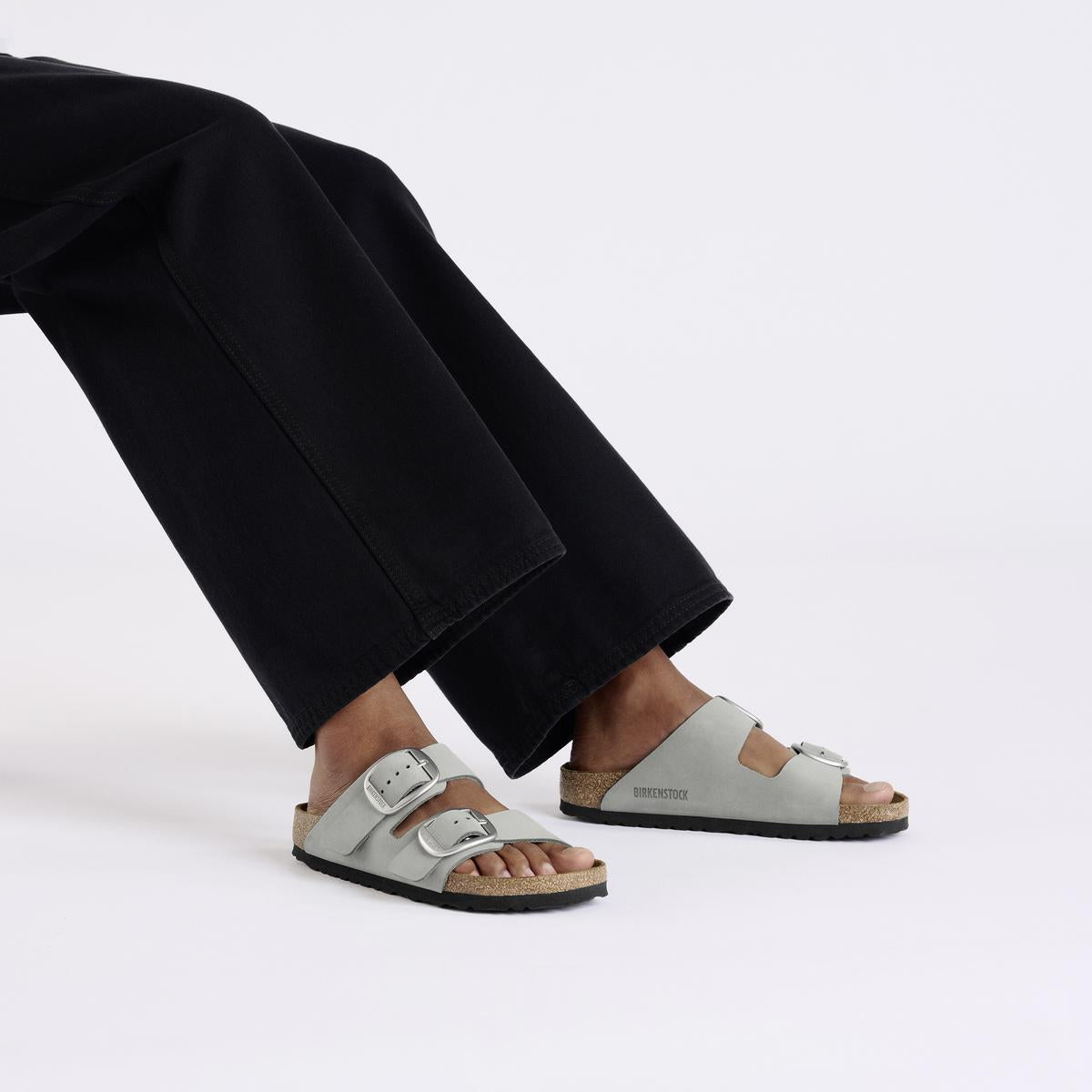 BIRKENSTOCK Arizona Big Buckle Nubuck Pure Sage - Image 5
