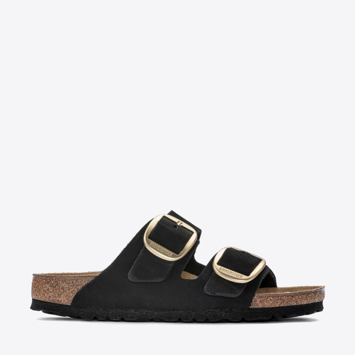 BIRKENSTOCK Arizona Big Buckle Nubuck Black - Image 1