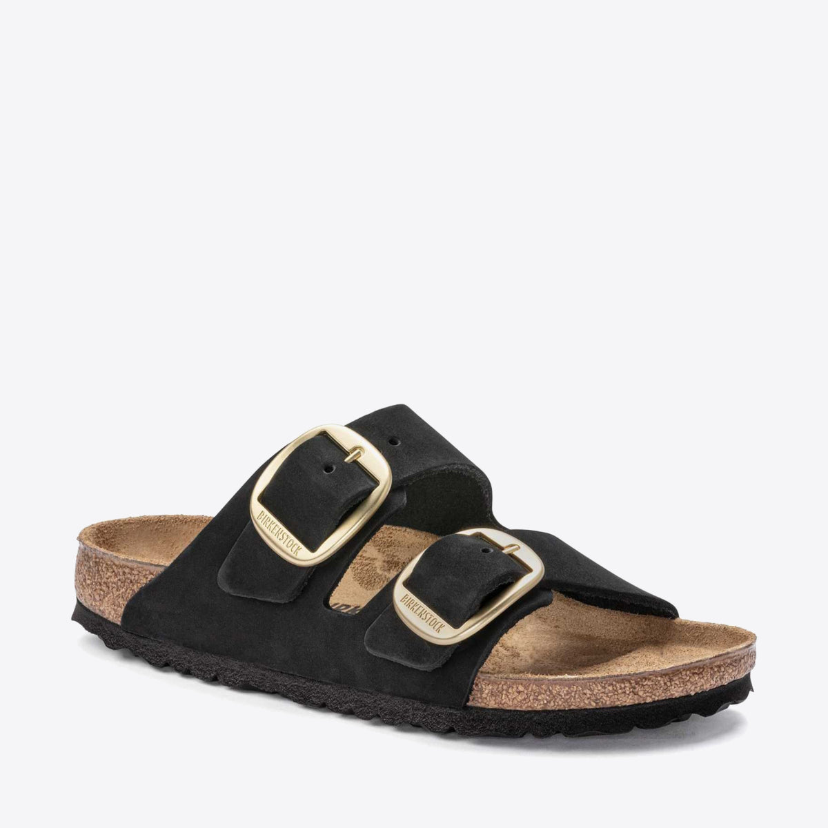 BIRKENSTOCK Arizona Big Buckle Nubuck Black - Image 2