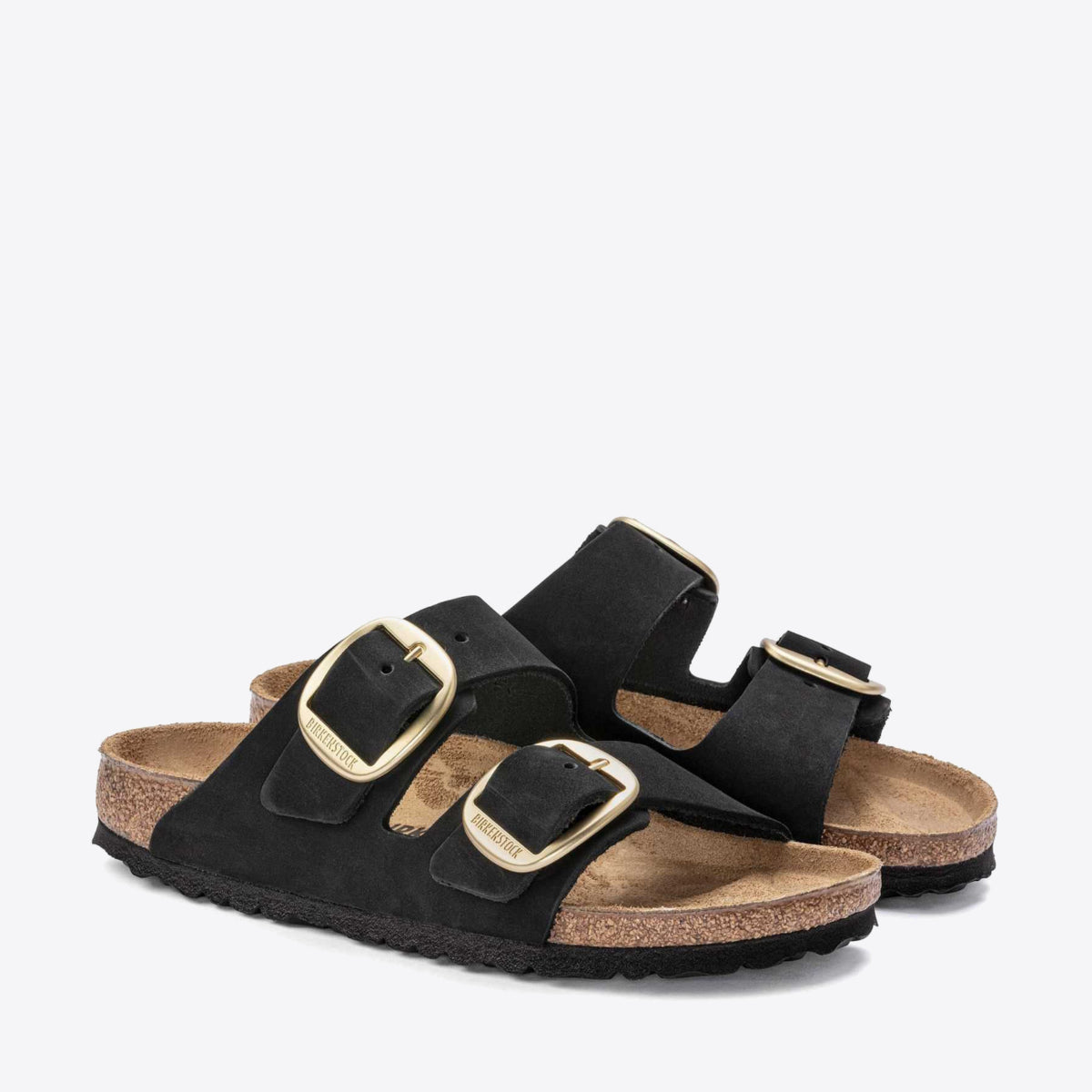 BIRKENSTOCK Arizona Big Buckle Nubuck Black - Image 7
