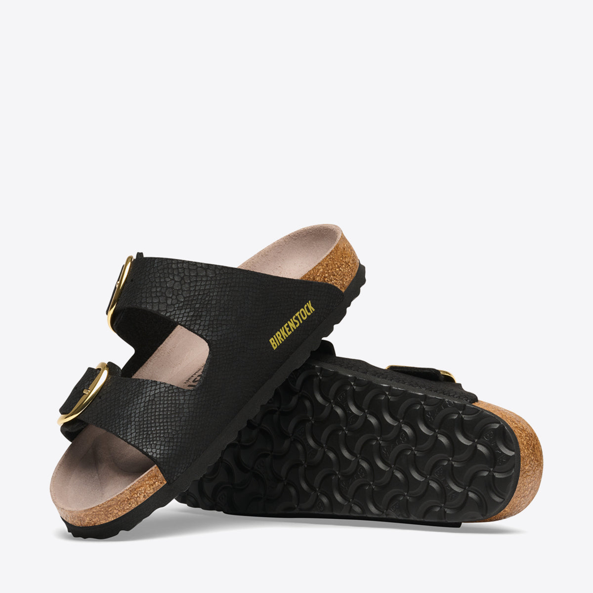 BIRKENSTOCK Arizona Big Buckle Python Black - Image 0