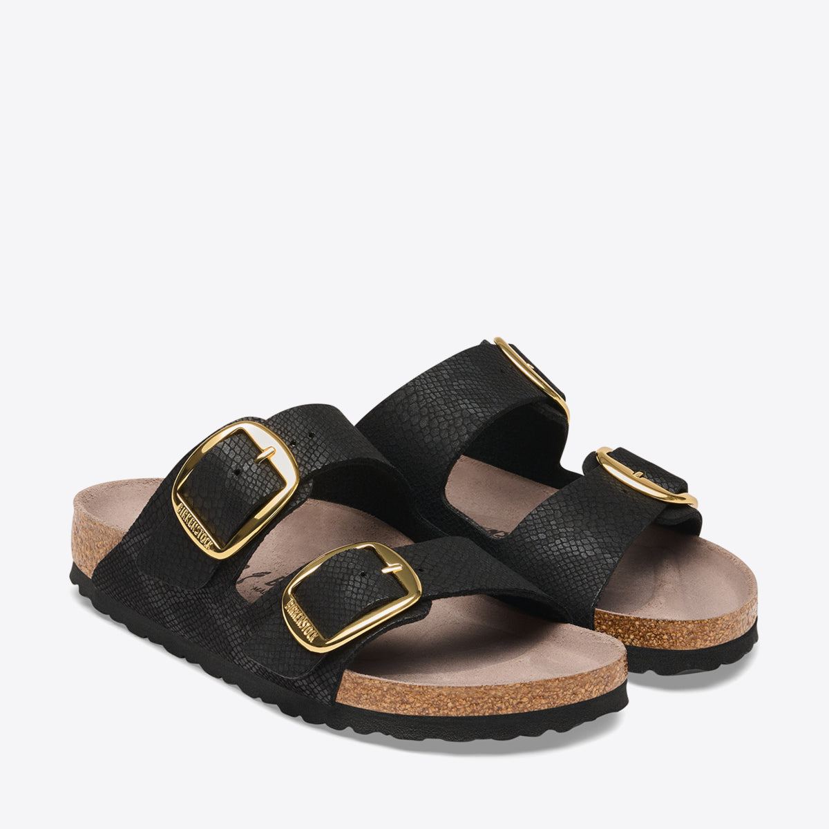 BIRKENSTOCK Arizona Big Buckle Python Black - Image 0