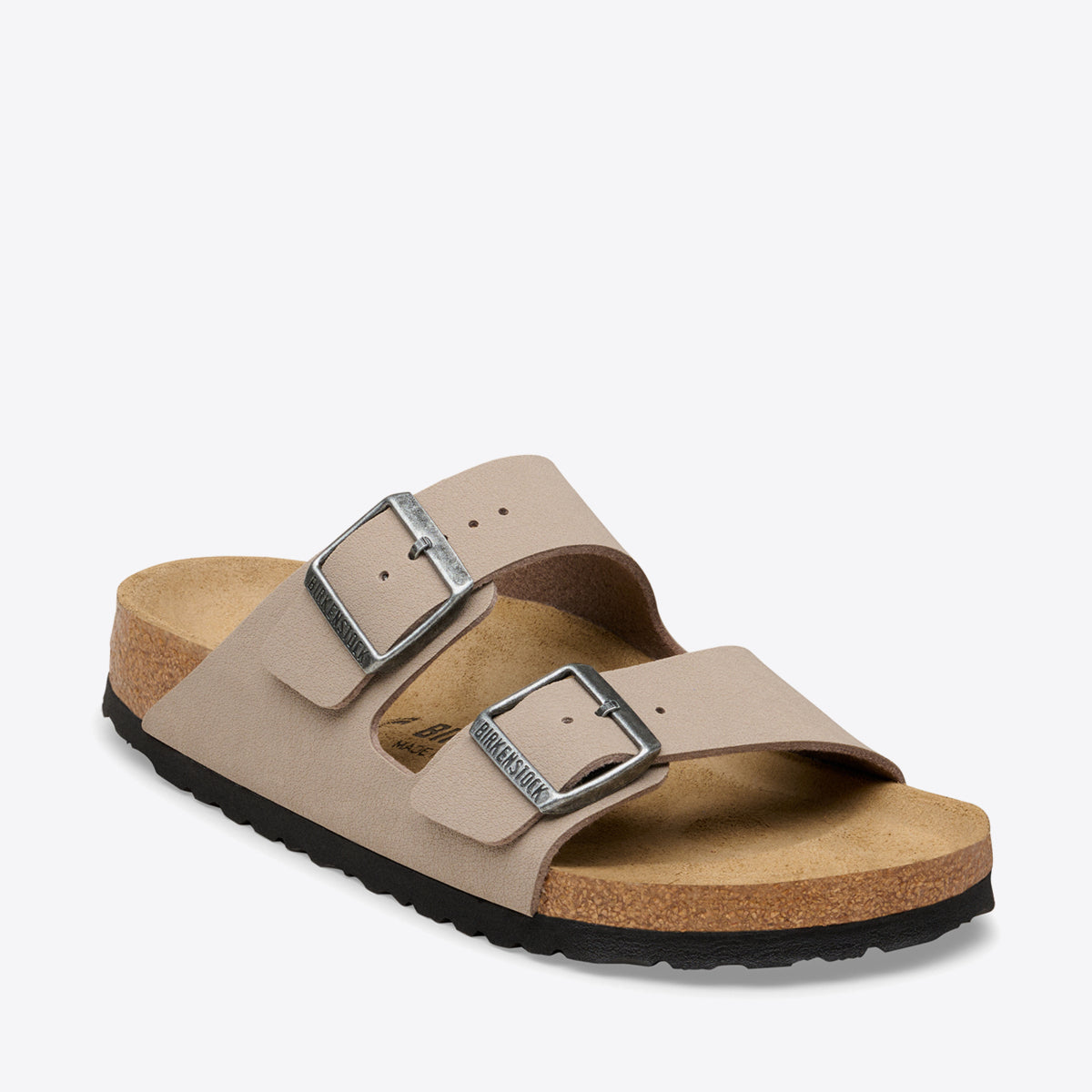 BIRKENSTOCK Arizona Birkibuc Grey Taupe - Image 1