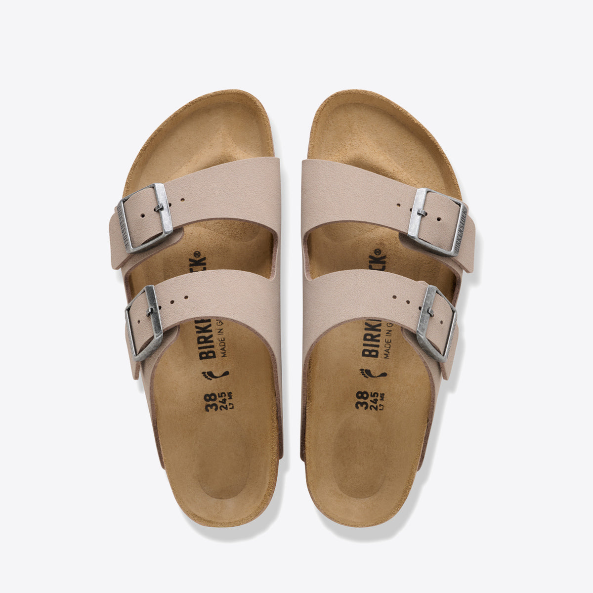 BIRKENSTOCK Arizona Birkibuc Grey Taupe - Image 5
