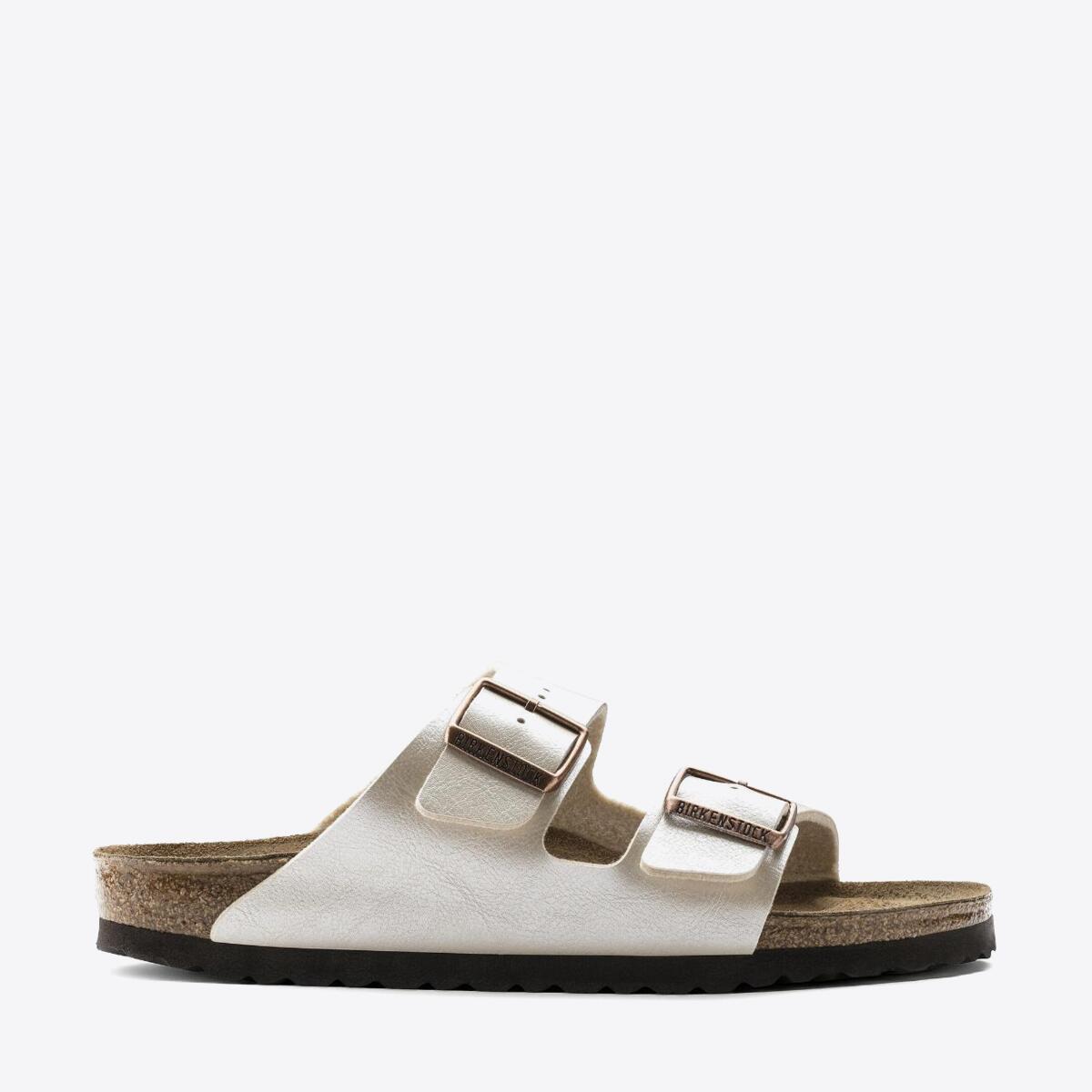BIRKENSTOCK Arizona Birko-Flor Graceful Pearl White - Image 1