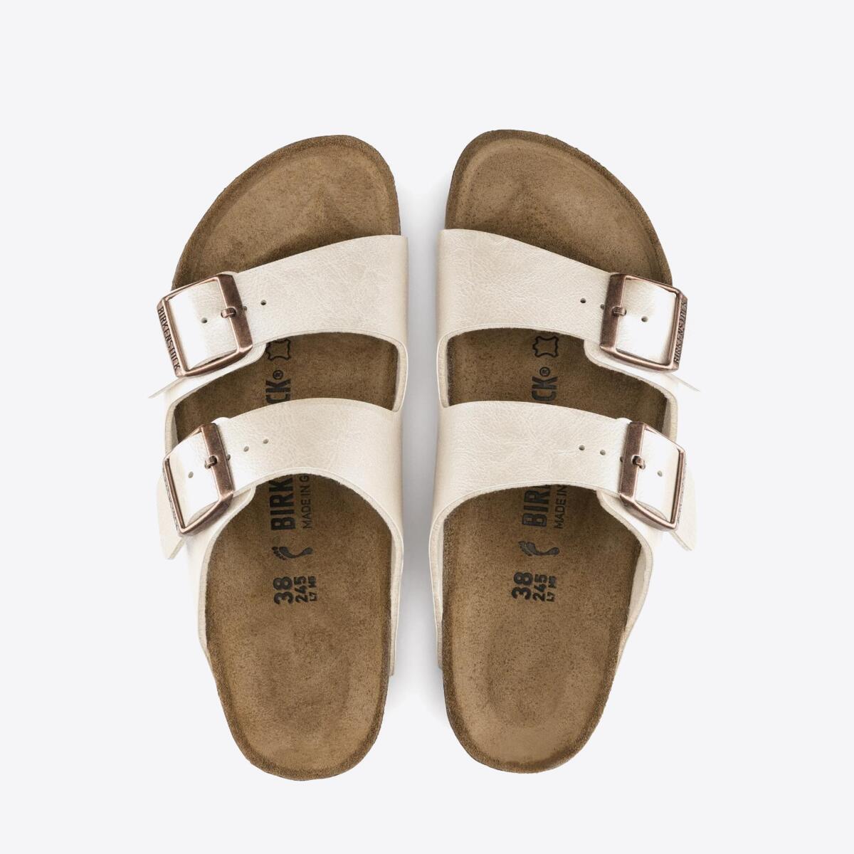 BIRKENSTOCK Arizona Birko-Flor Graceful Pearl White - Image 2