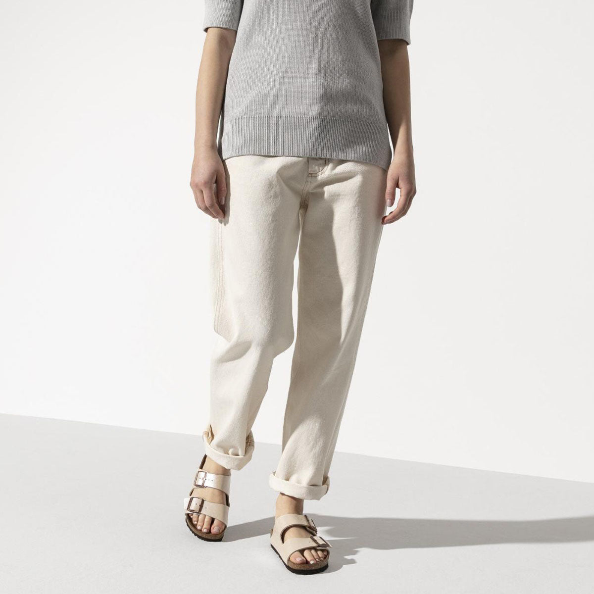 BIRKENSTOCK Arizona Birko-Flor Graceful Pearl White - Image 4