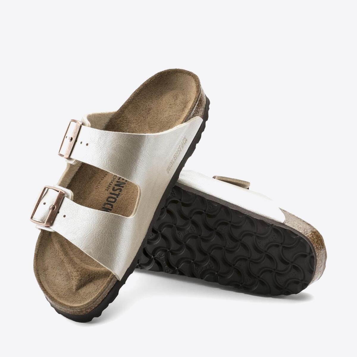 BIRKENSTOCK Arizona Birko-Flor Graceful Pearl White - Image 6