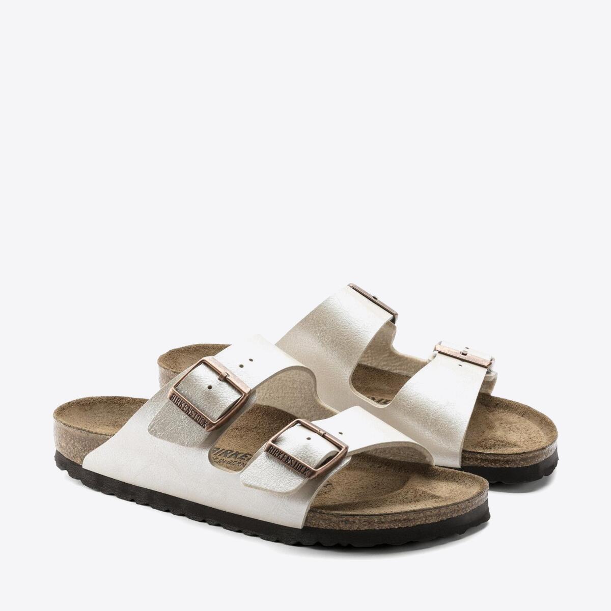 BIRKENSTOCK Arizona Birko-Flor Graceful Pearl White - Image 7