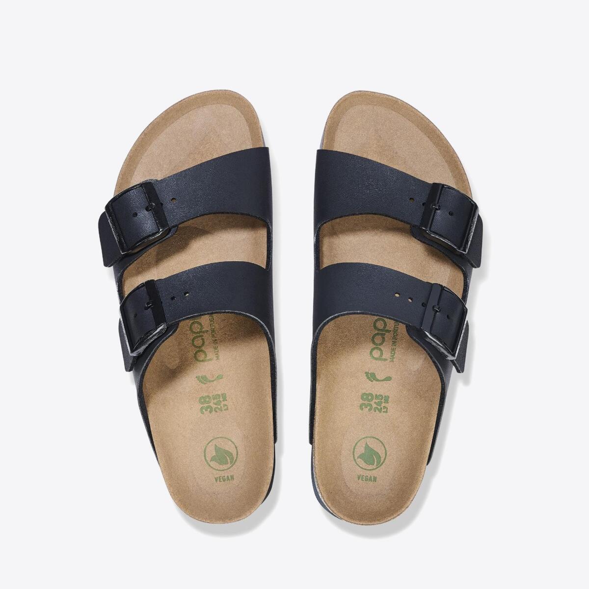 BIRKENSTOCK Arizona Platform Birko-Flor Vegan Black - Image 2