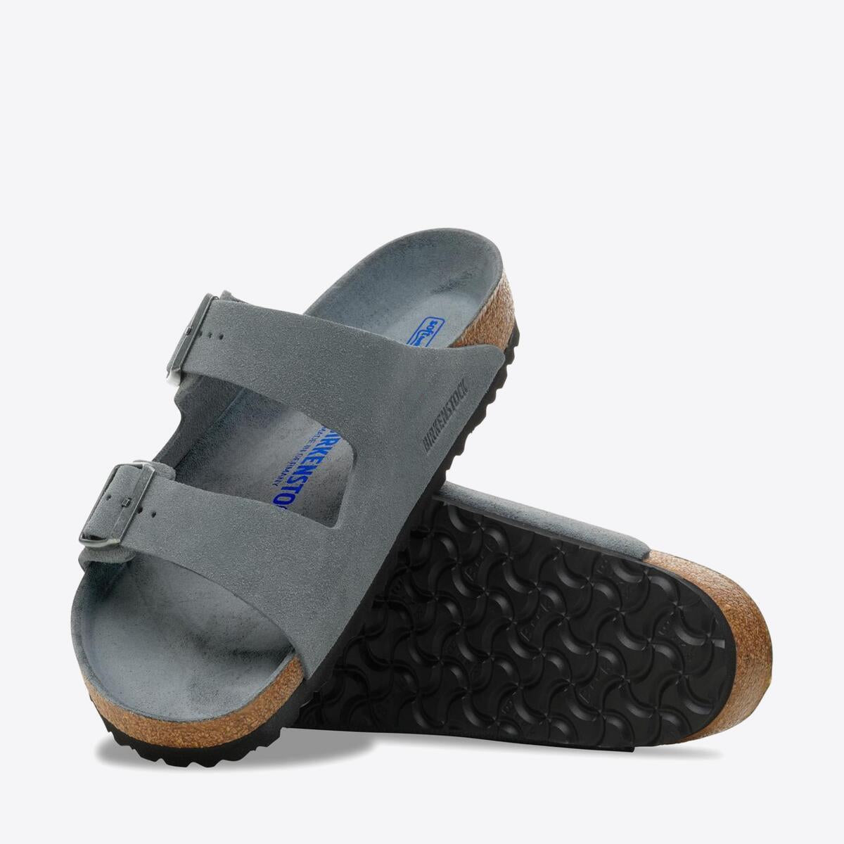 BIRKENSTOCK Arizona SFB Suede Basalt Grey - Image 4