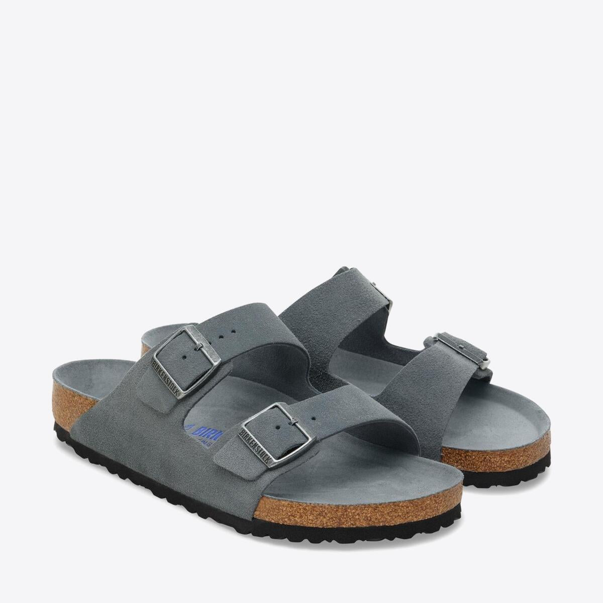 BIRKENSTOCK Arizona SFB Suede Basalt Grey - Image 5