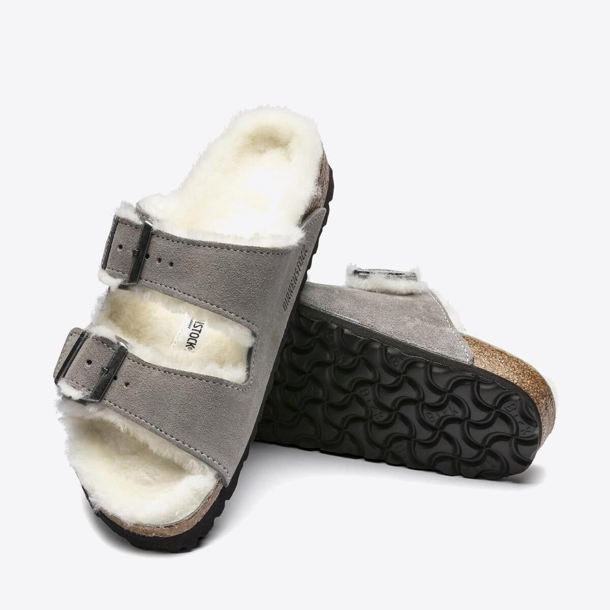 BIRKENSTOCK Arizona Shearling Stone Coin - Image 3