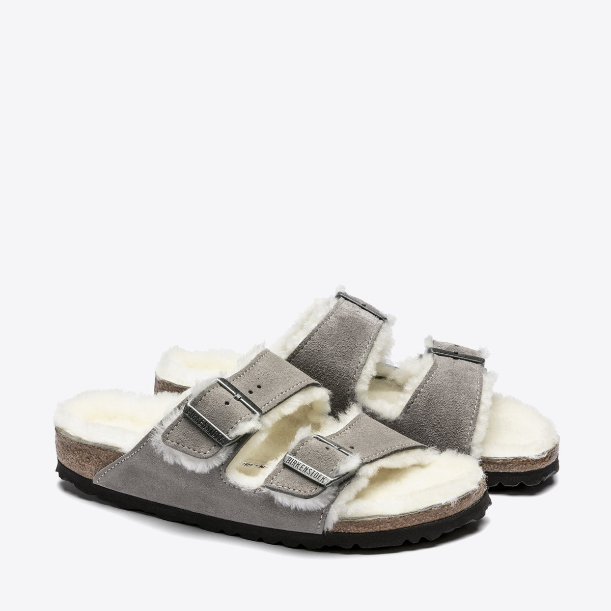 BIRKENSTOCK Arizona Shearling Stone Coin - Image 4