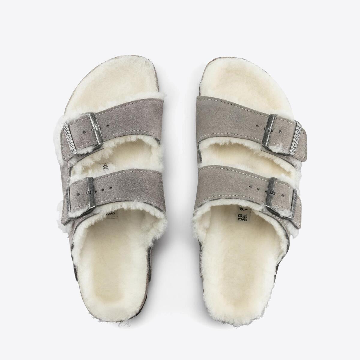 BIRKENSTOCK Arizona Shearling Stone Coin - Image 5