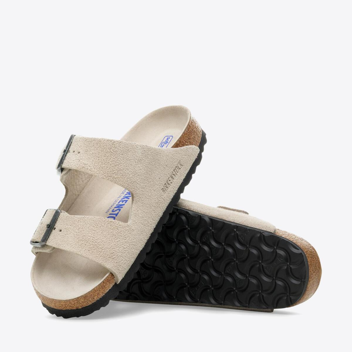 BIRKENSTOCK Arizona Soft Footbed Suede Oyster - Image 2