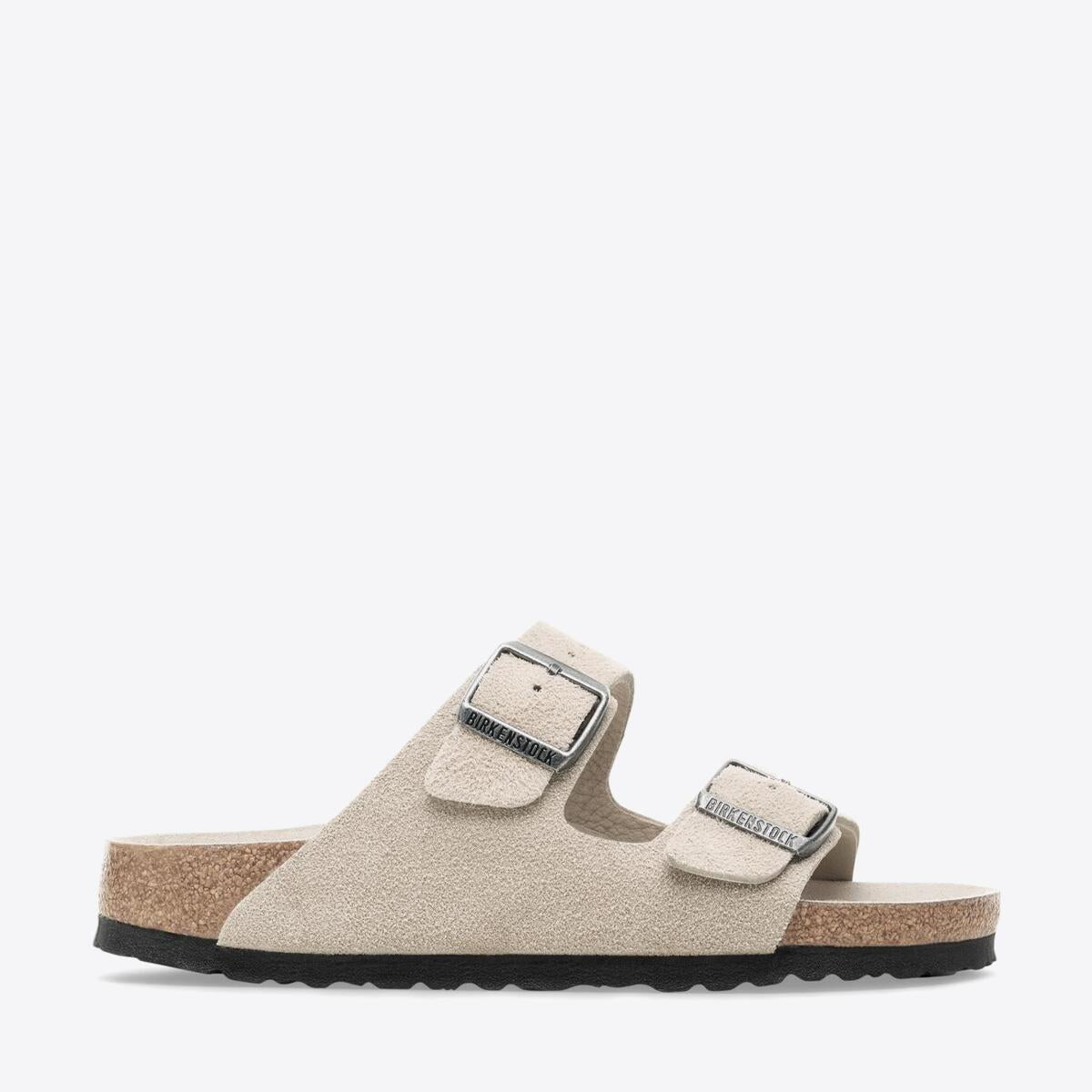 BIRKENSTOCK Arizona Soft Footbed Suede Oyster - Image 4