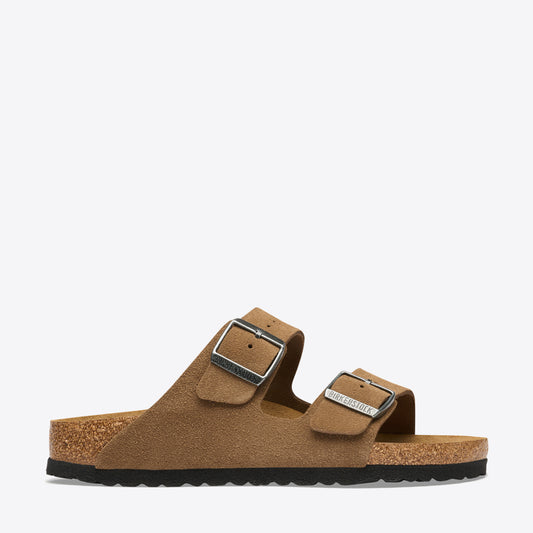 BIRKENSTOCK Arizona Suede Dark Tea - Image 0