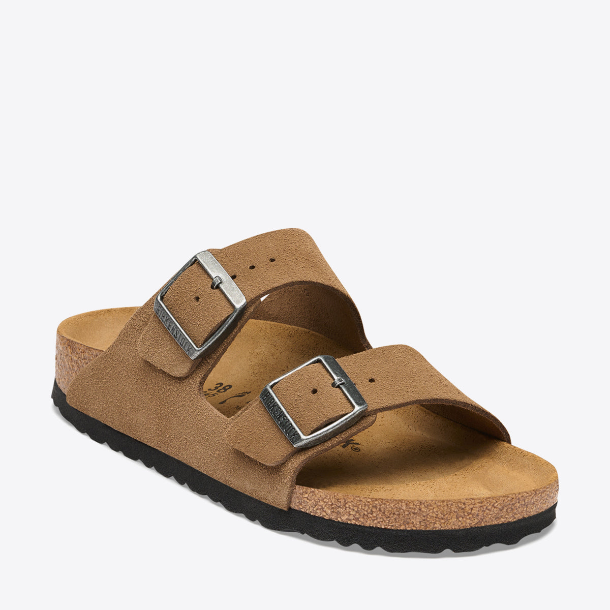 BIRKENSTOCK Arizona Suede Dark Tea - Image 0