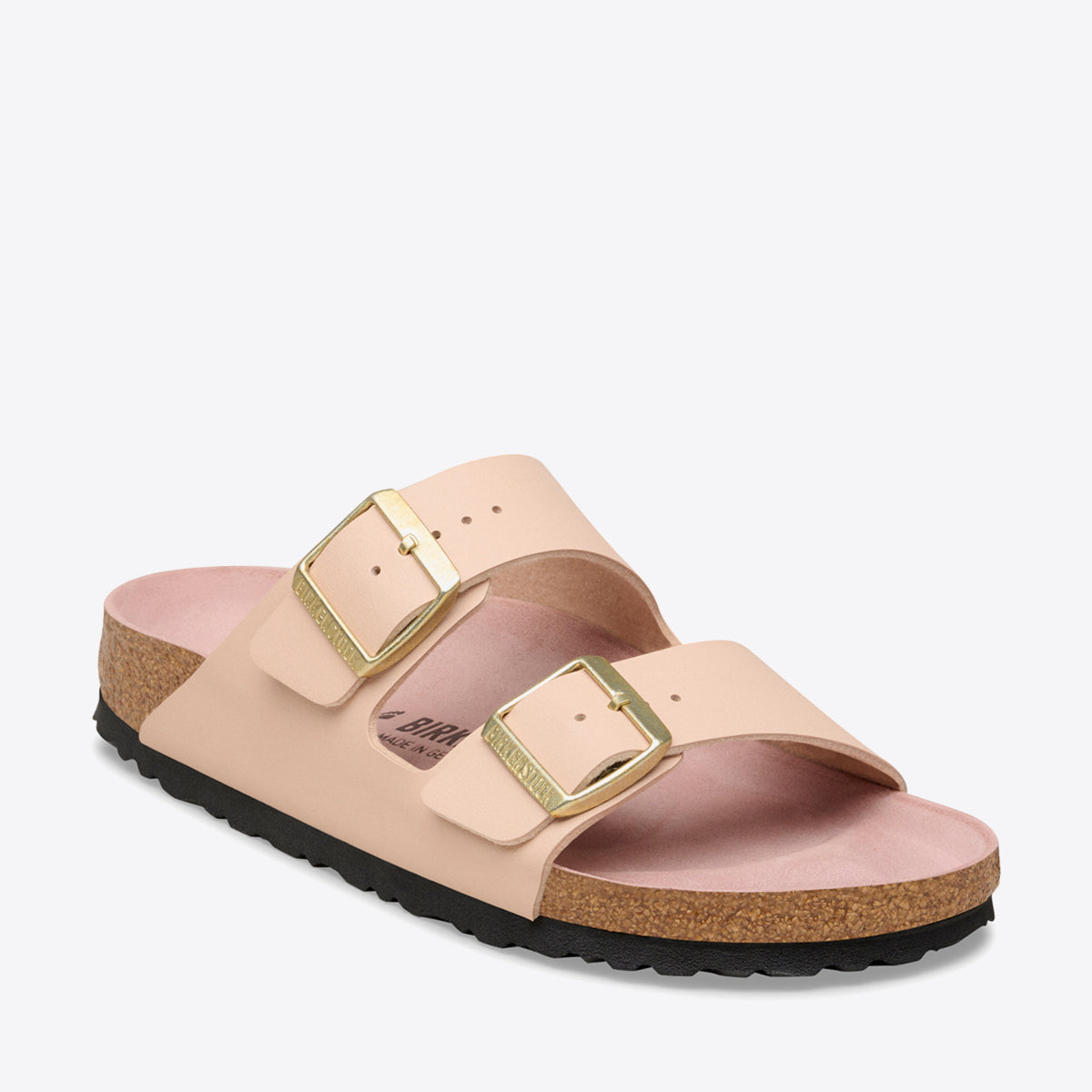 BIRKENSTOCK Arizona Birko-Flor Triples New Beige/Pink Clay - Image 1
