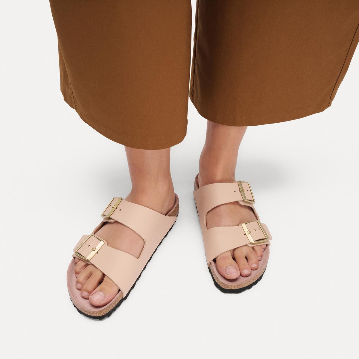 BIRKENSTOCK Arizona Birko-Flor Triples New Beige/Pink Clay - Image 3