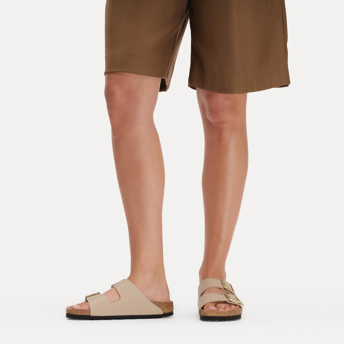 BIRKENSTOCK Arizona Birko-Flor Triples Sandcastle/Oyster - Image 2