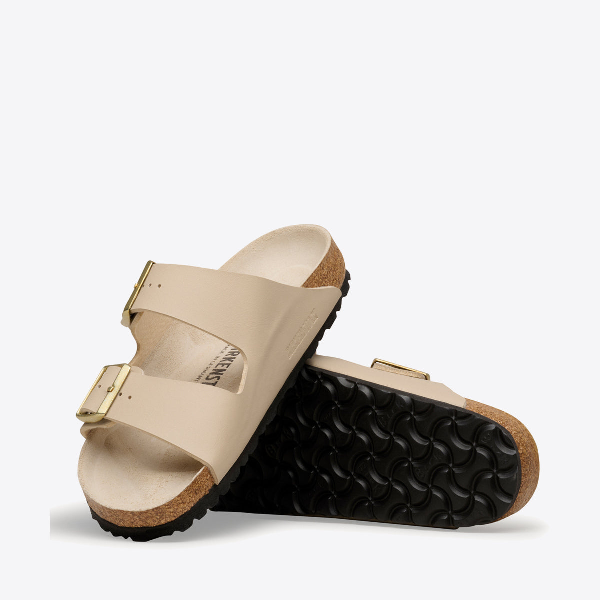 BIRKENSTOCK Arizona Birko-Flor Triples Sandcastle/Oyster - Image 4