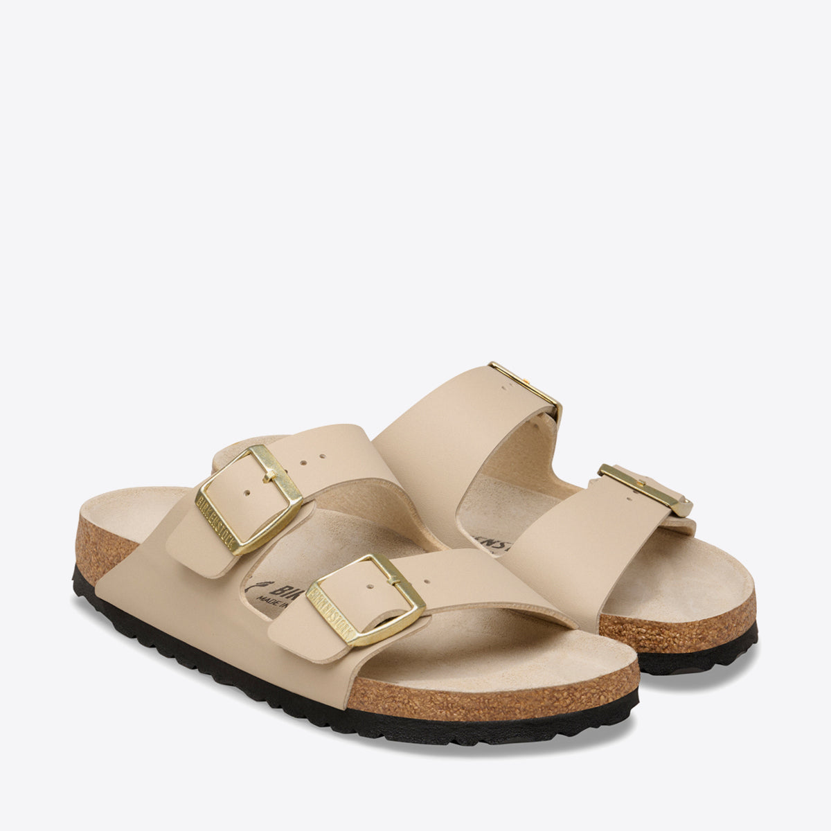BIRKENSTOCK Arizona Birko-Flor Triples Sandcastle/Oyster - Image 5