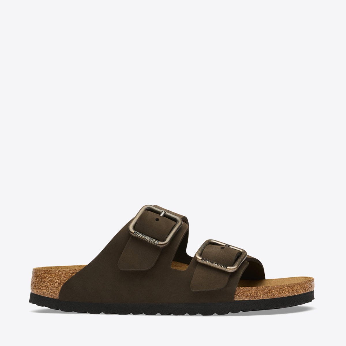 BIRKENSTOCK Arizona Wire Buckle Nubuck Mocha - Image 0