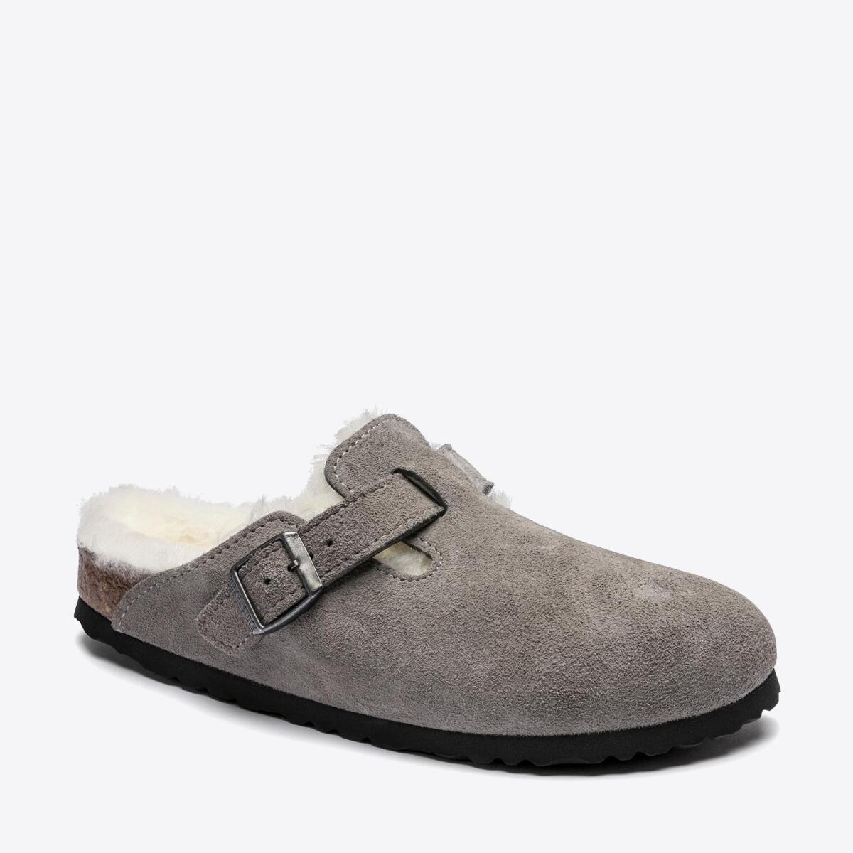 BIRKENSTOCK Boston Shearling Stone Coin - Image 1
