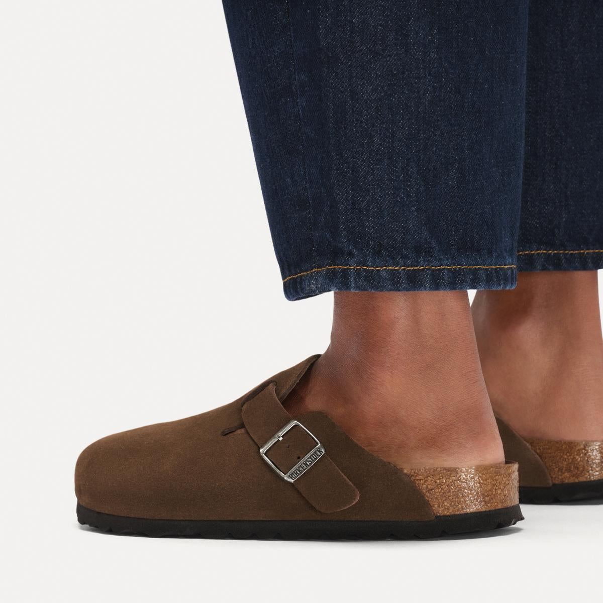 BIRKENSTOCK Boston Soft Footbed Suede Carafe - Image 3